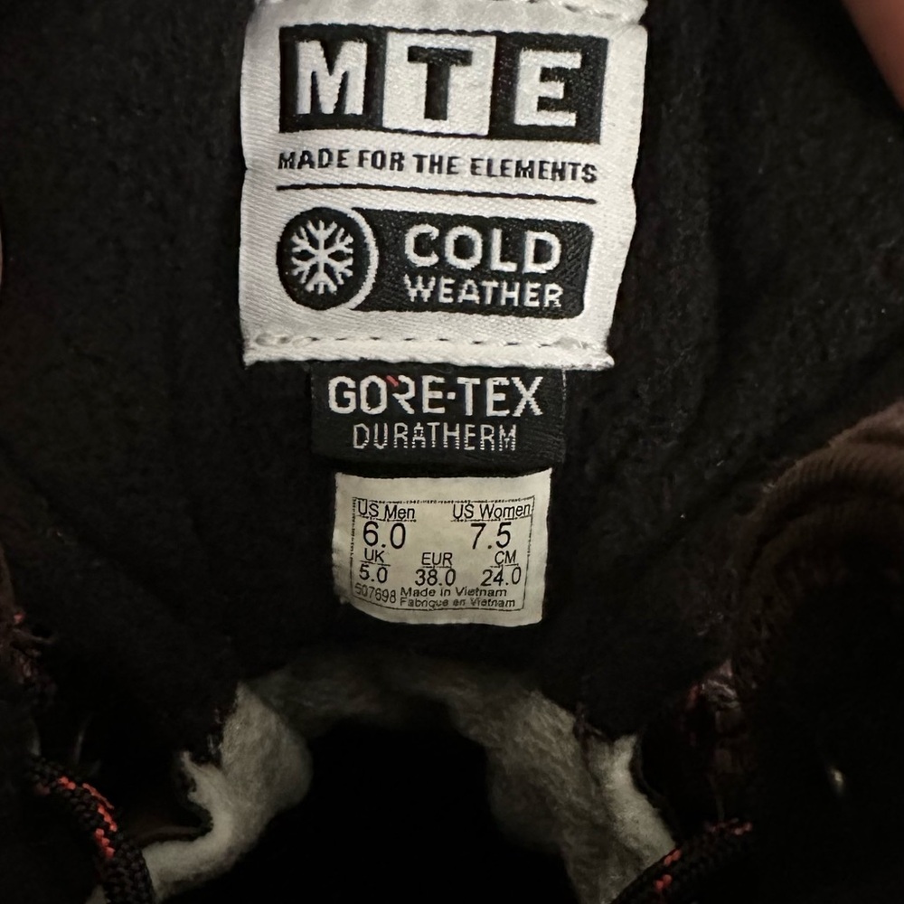 Vans Sk8-Hi MTE Gore-Tex Primaloft Terrain Waterproof Shoes Boots Women Size 7.5 - Picture 8 of 8